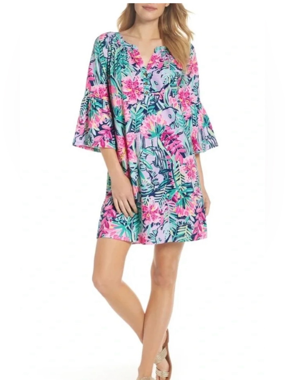 Lilly Pulitzer Teigen Dress in Multi Slathouse Soiree